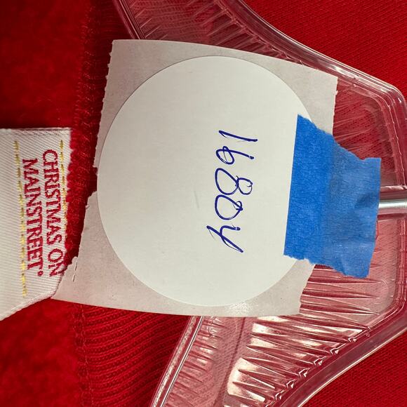 Christmas On Mainstreet Womens Vintage Holiday Sweatshirt Size XL Festive Retro - Picture 7 of 7